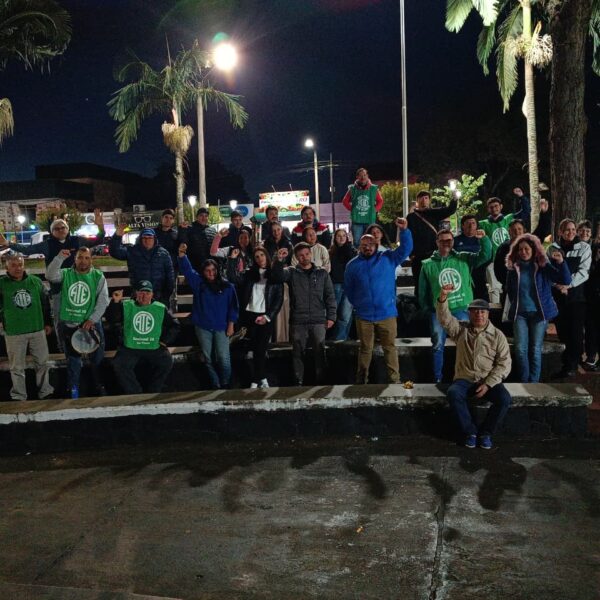 Tercera marcha en reclamo de Aumento salarial en San Vicente